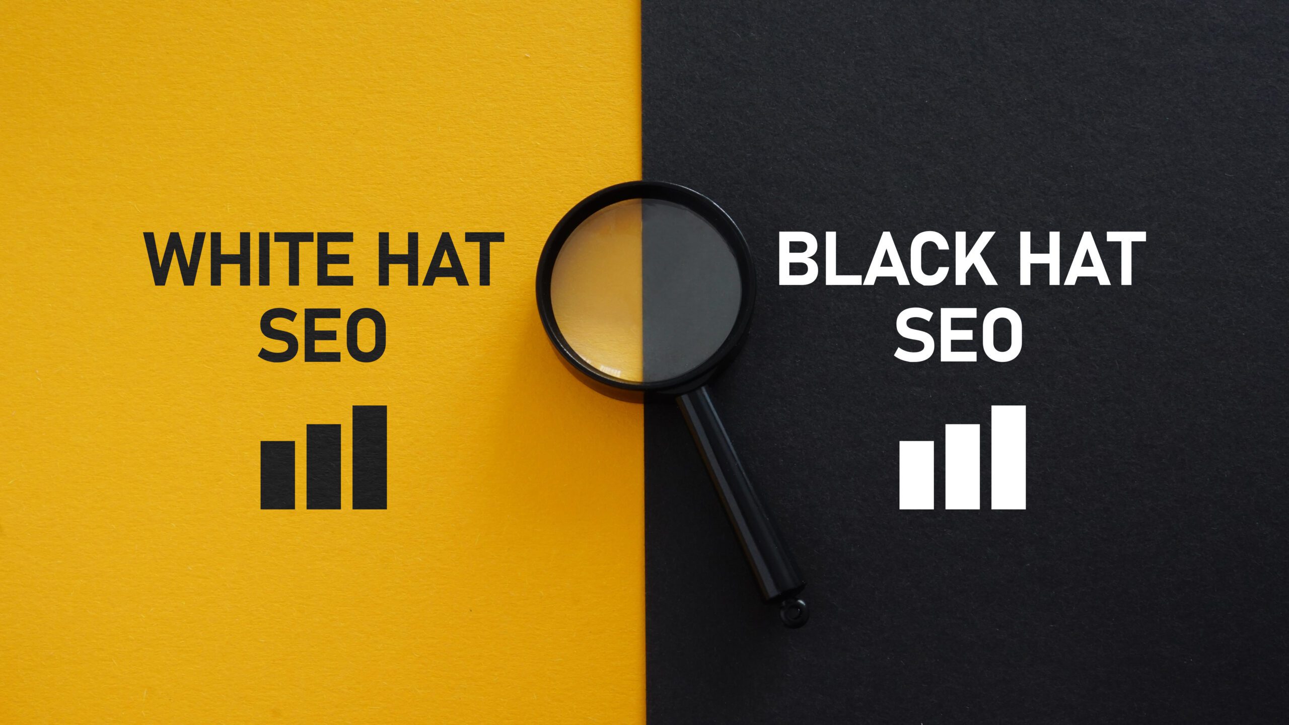 Black Hat and White Hat SEO comparison