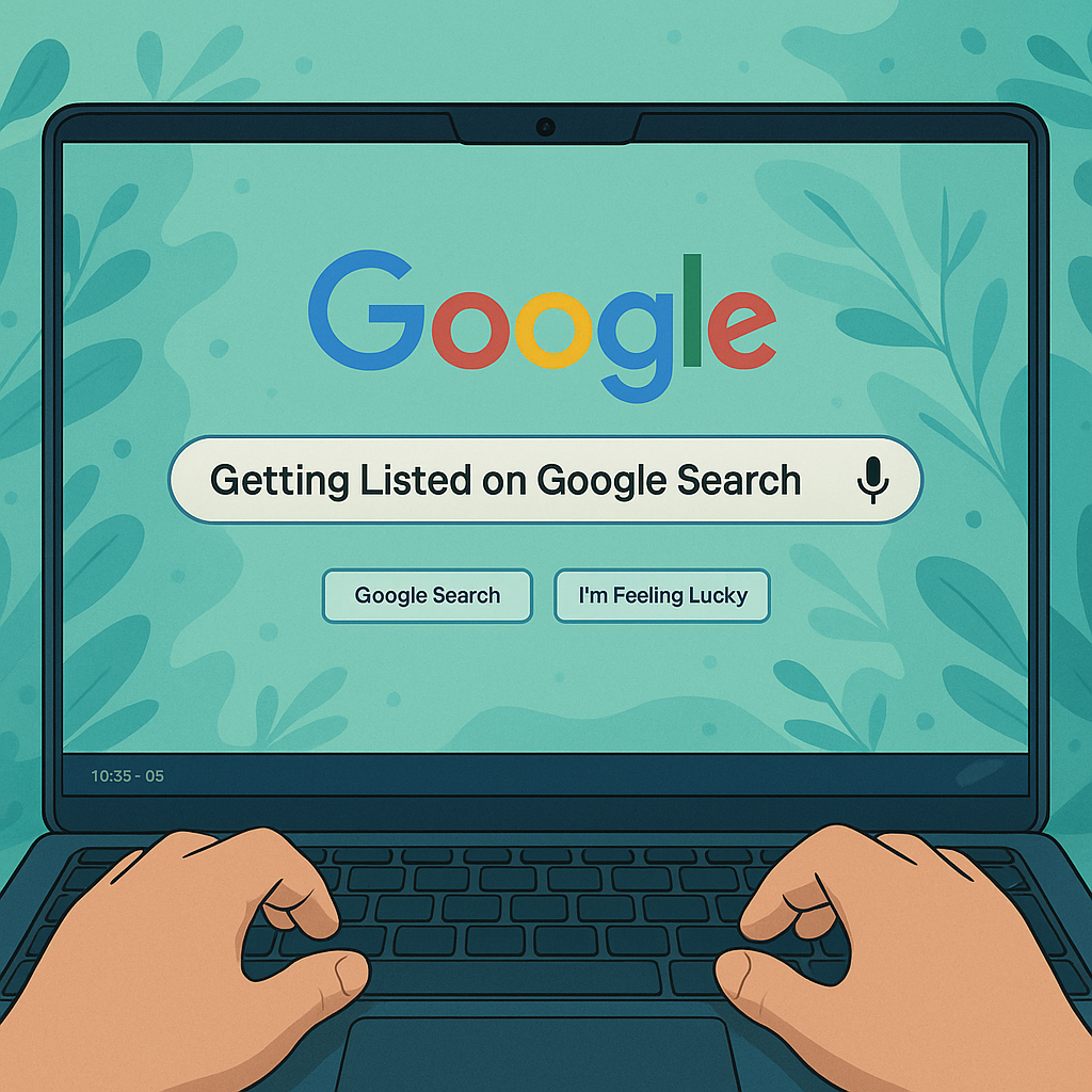 How to Be Found on Google Search infographic with SEO strategy tips