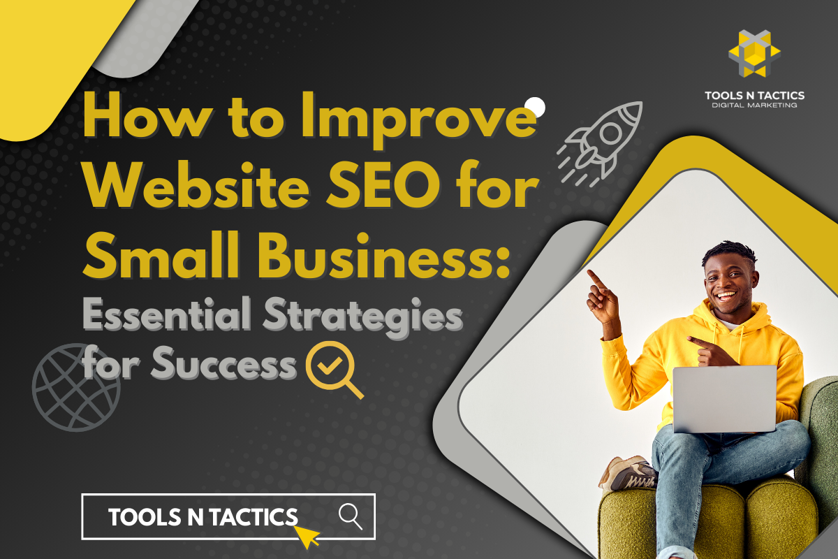 Improve website SEO for small business homepage optimization