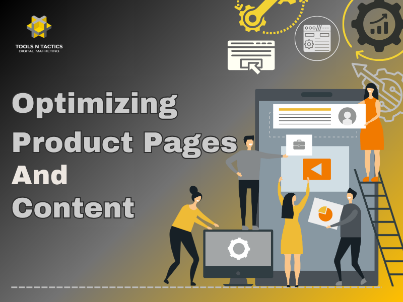 Optimized product pages and content layout to boost Ecommerce SEO Rankings.