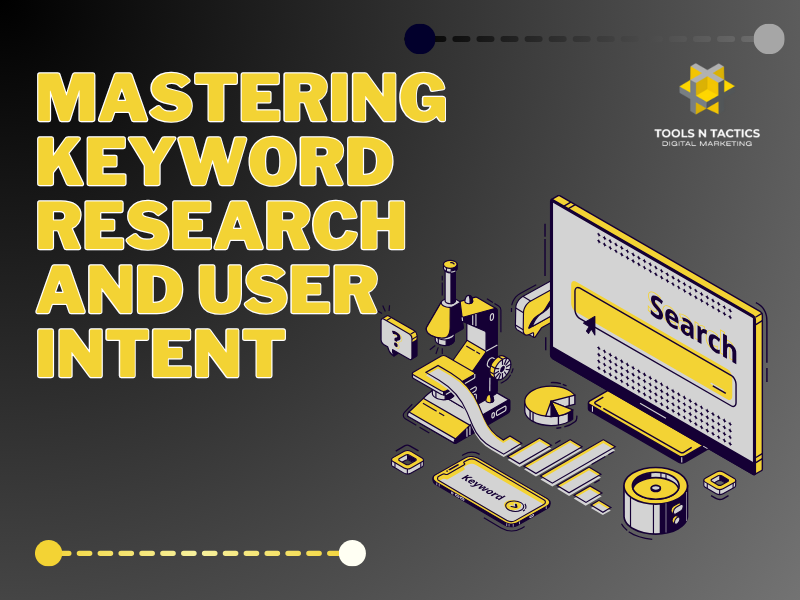 Keyword research and user intent strategies to improve Ecommerce SEO Rankings.