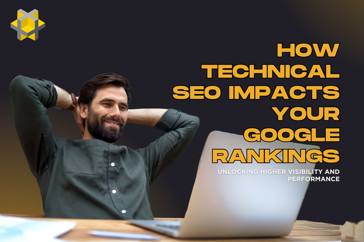 Image of a digital marketer optimizing website Technical SEO performance for better Google rankings
