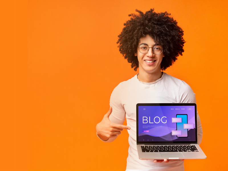 Marketing professional planning content strategy for improved SEO results