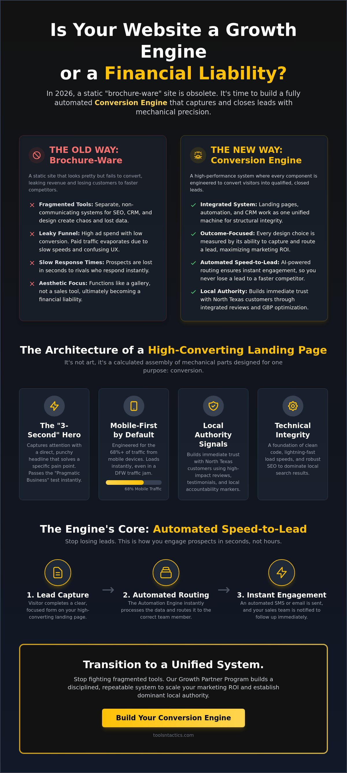 High-Converting Landing Page Design Dallas: The 2026 Conversion Engine Guide
