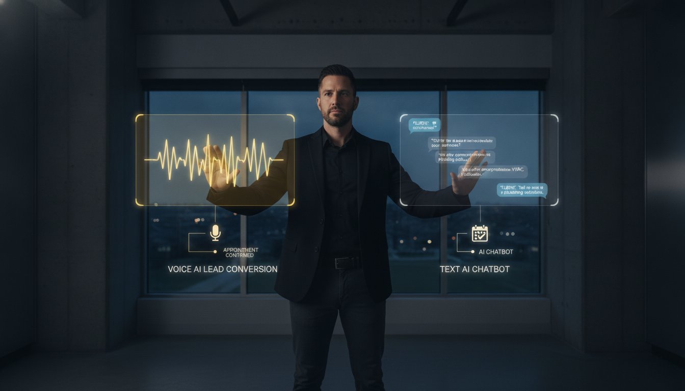 AI Chatbot vs AI Voice Agent: Which Engine Drives More Leads for Local Businesses in 2026?