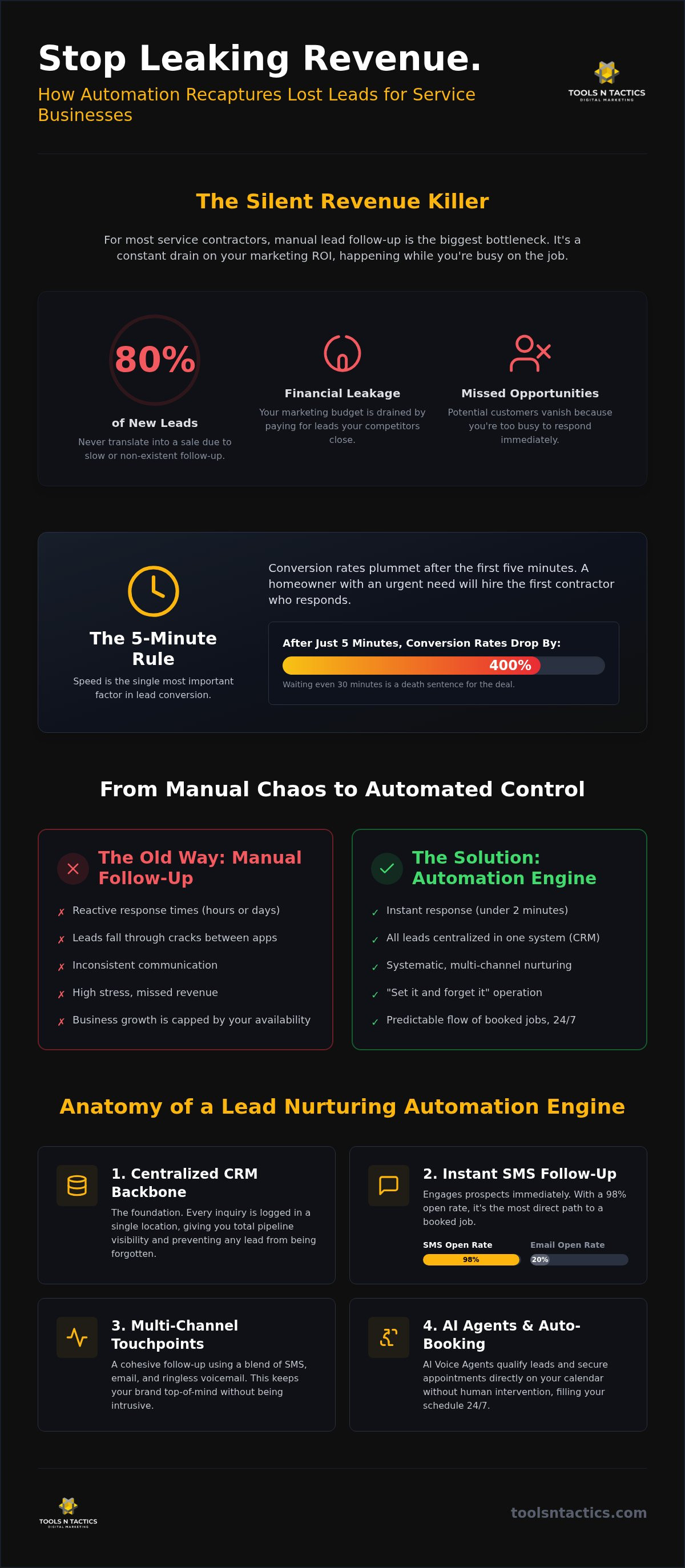 Why Your Service Business Leads Are Going Cold (And How Automation Fixes It)