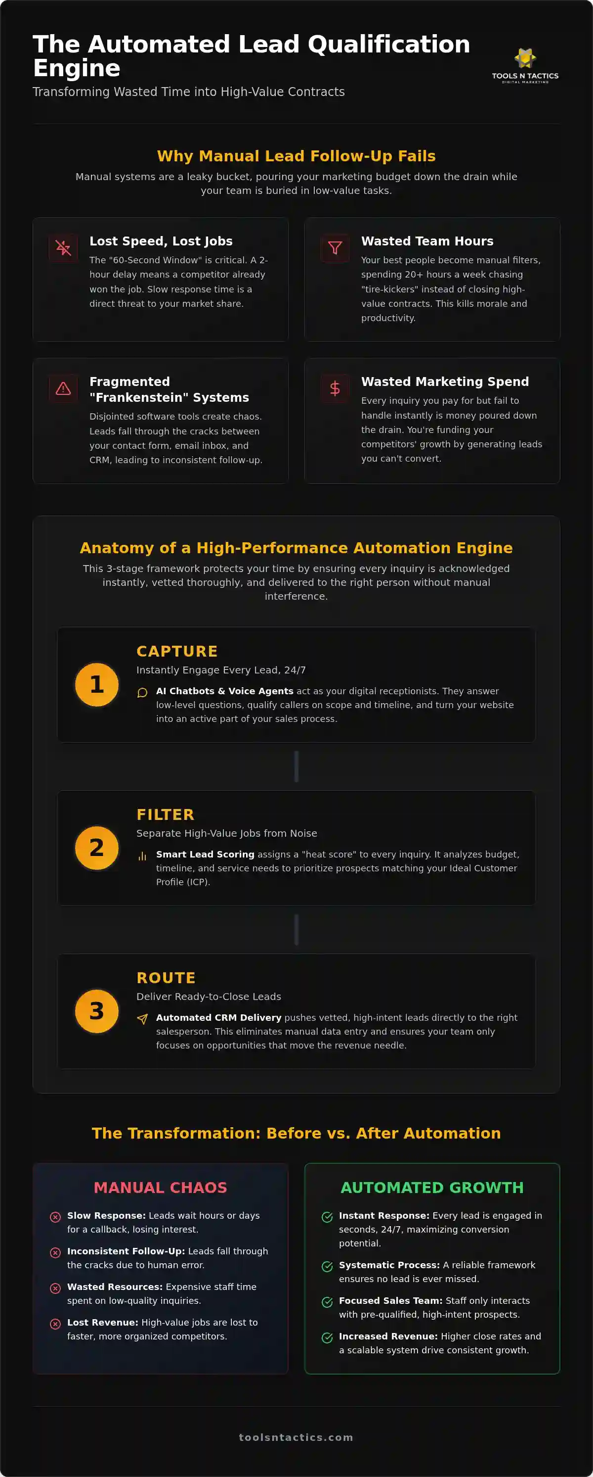 Why Your Service Business Needs an Automated Lead Qualification System in 2026