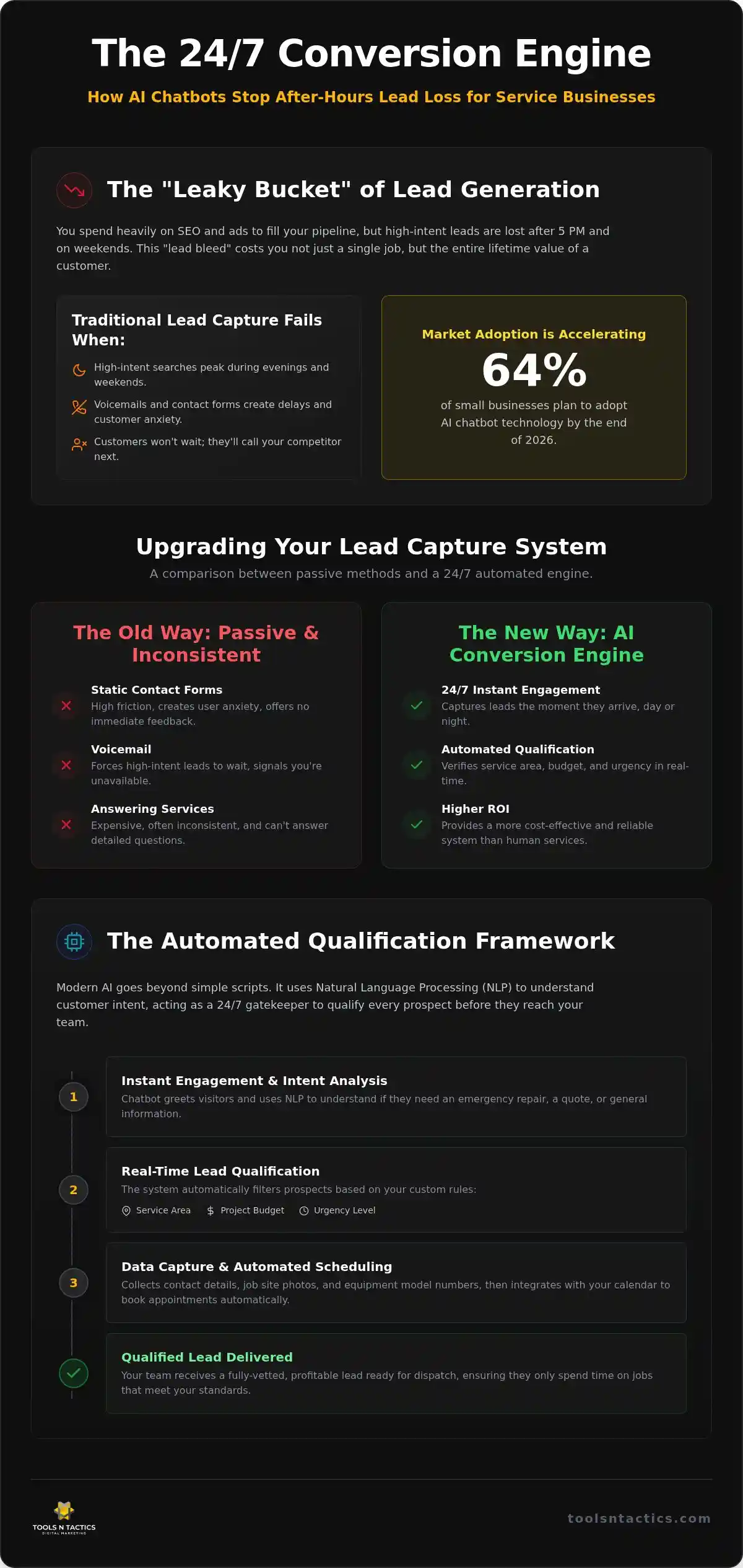 AI Chatbot for Service Businesses: Stop Leaking Leads and Start Scaling in 2026