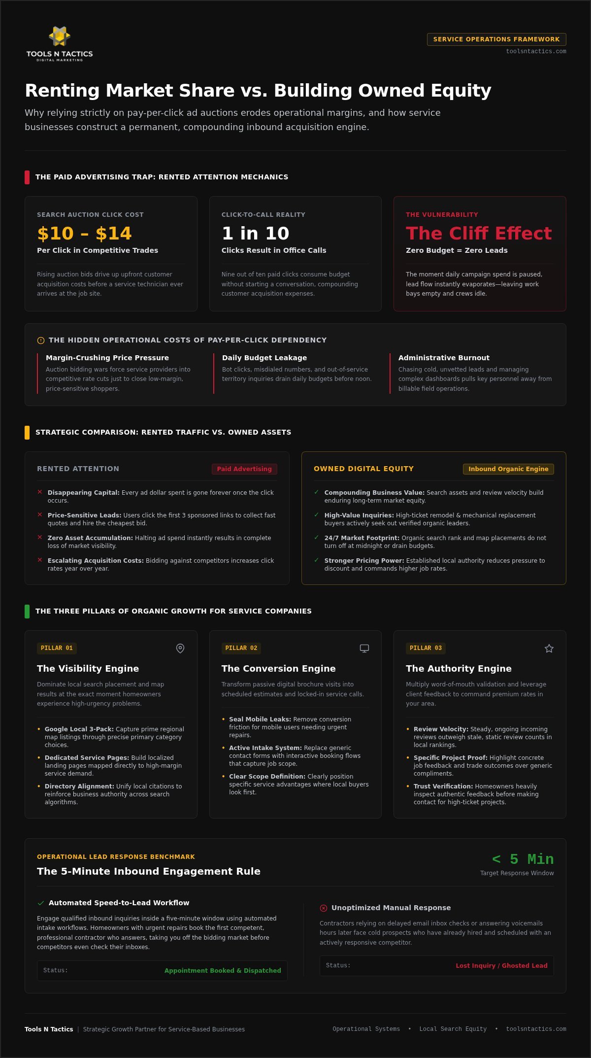 The Organic Growth Framework: Marketing for Service Business Without Paid Ads